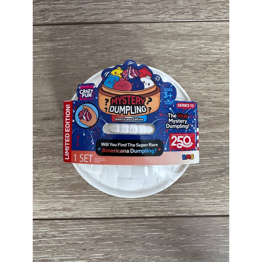 NEW 💜 LIMITED EDITION Squishy Dumpling Rainbow Mystery Five Below  CrazyFun 1pk